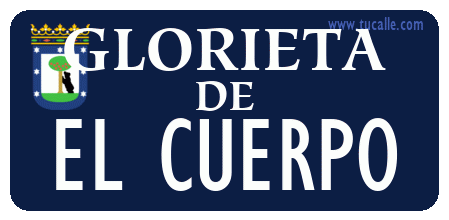 cartel_de_glorieta-de-EL CUERPO_en_madrid_antiguo